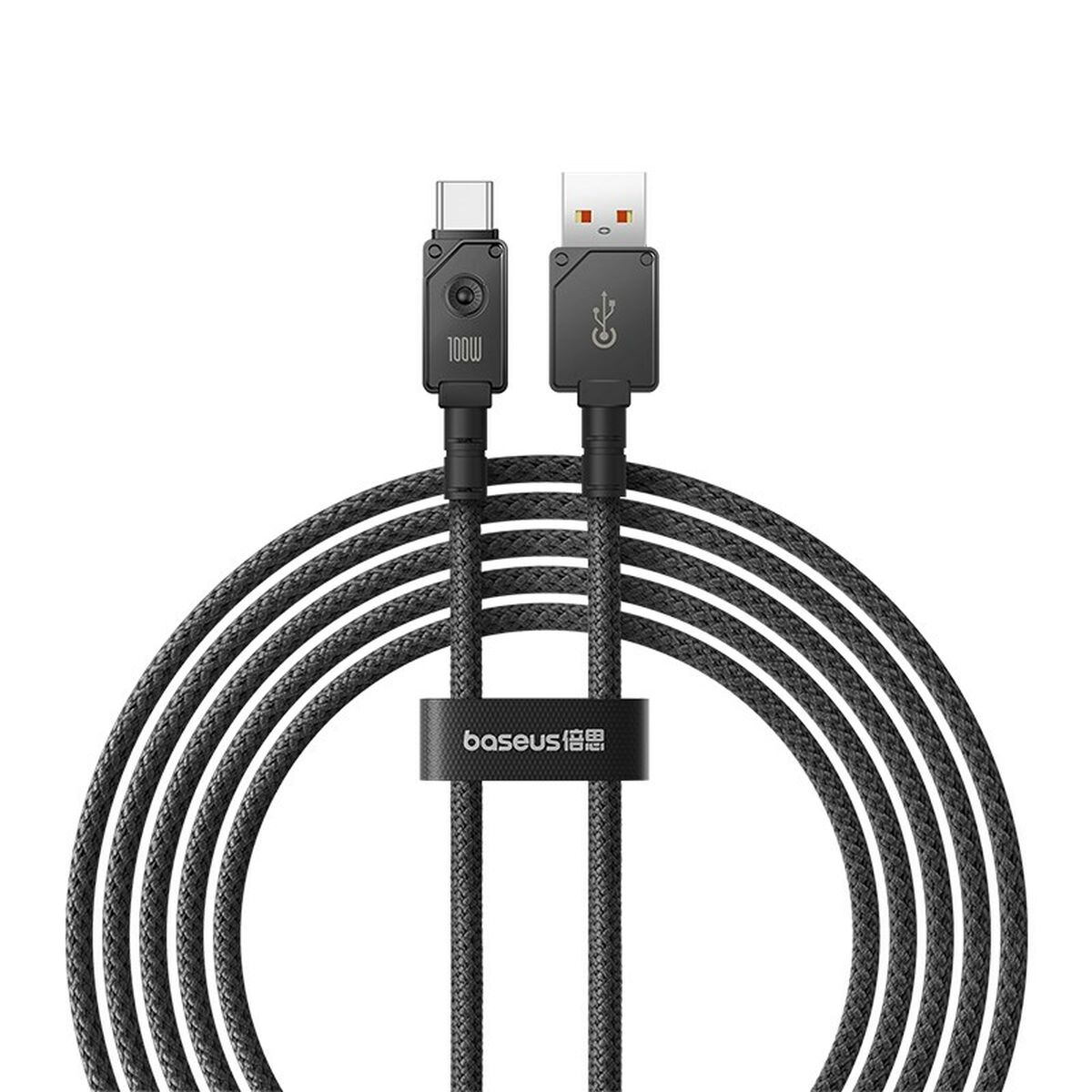 Cabo USB A para USB-C Baseus P10355801111-01 Preto 2 m