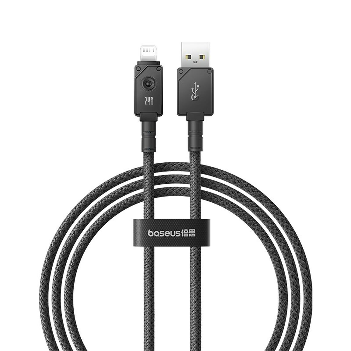 Cabo USB para Lightning Baseus P10355802111-00 Preto 1 m
