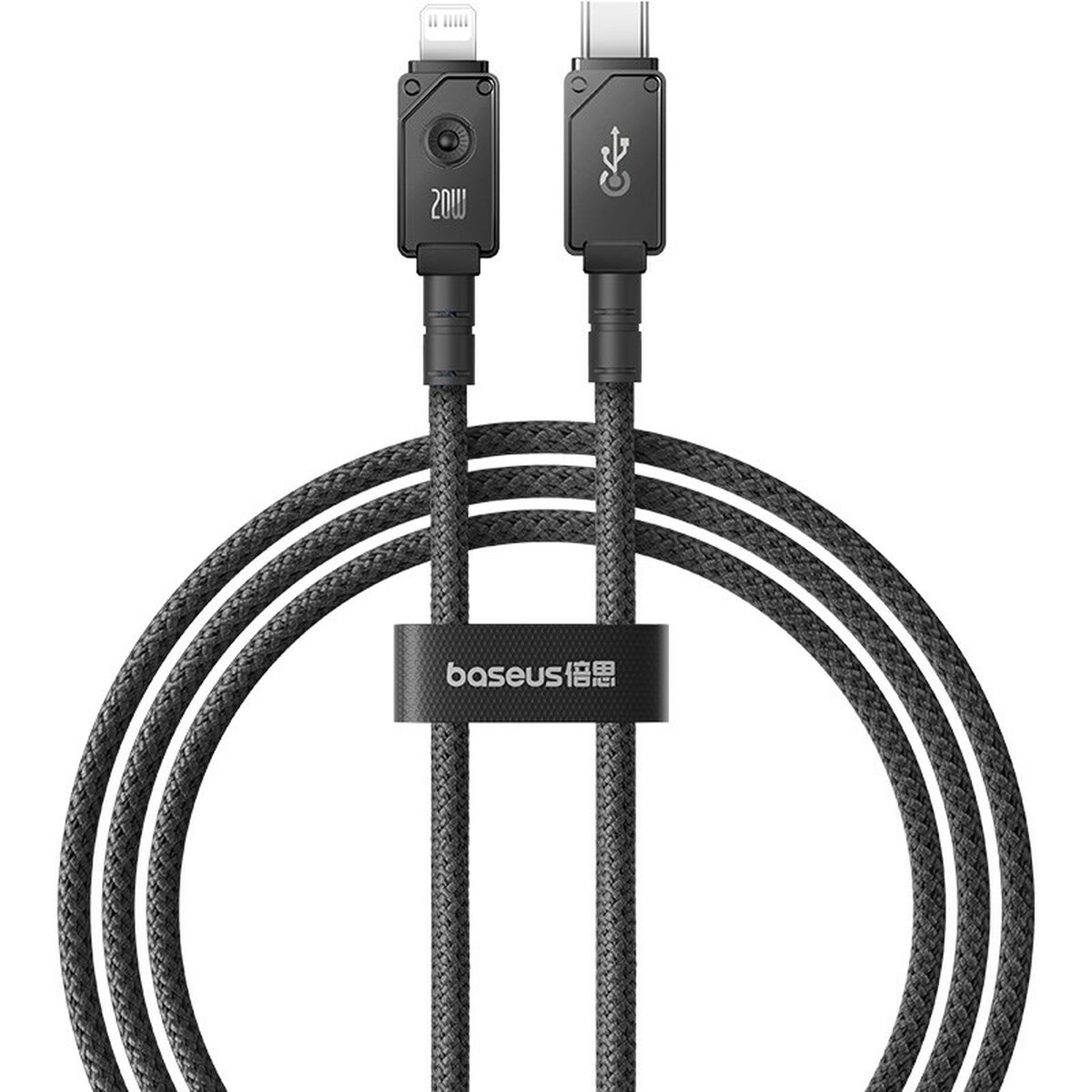 Cabo USB-C para Lightning Baseus P10355803111-00 Preto 1 m
