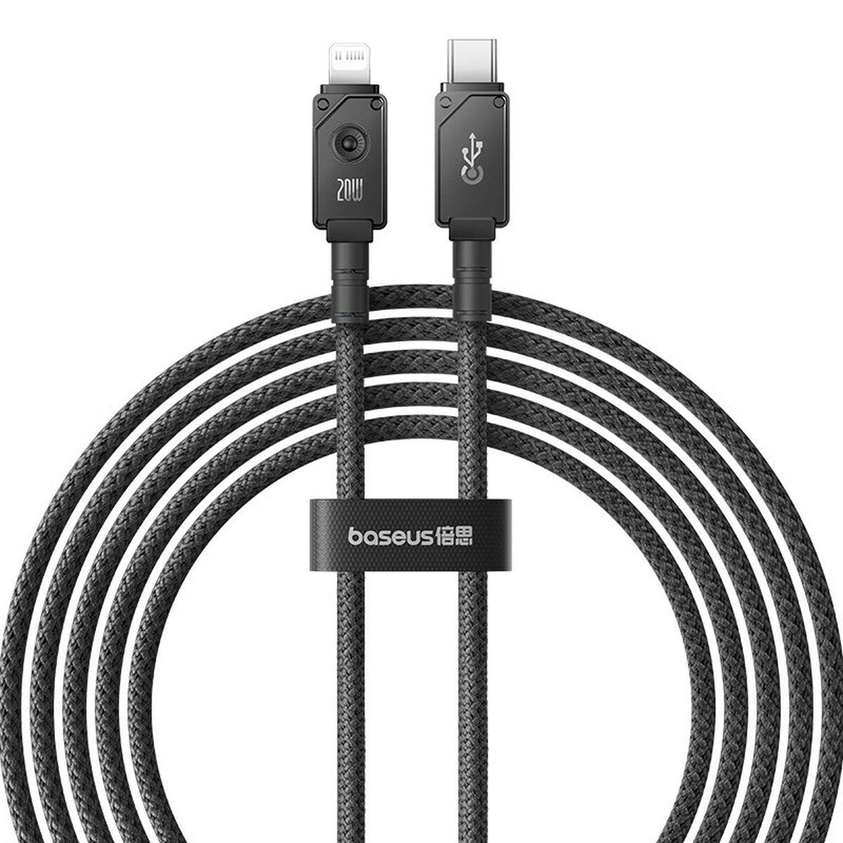 Cabo USB-C para Lightning Baseus P10355803111-01 Preto 2 m