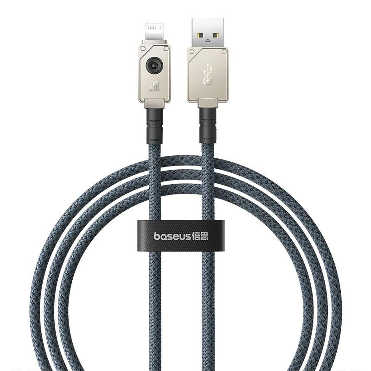 Cabo USB para Lightning Baseus P10355802221-00 Branco 1 m