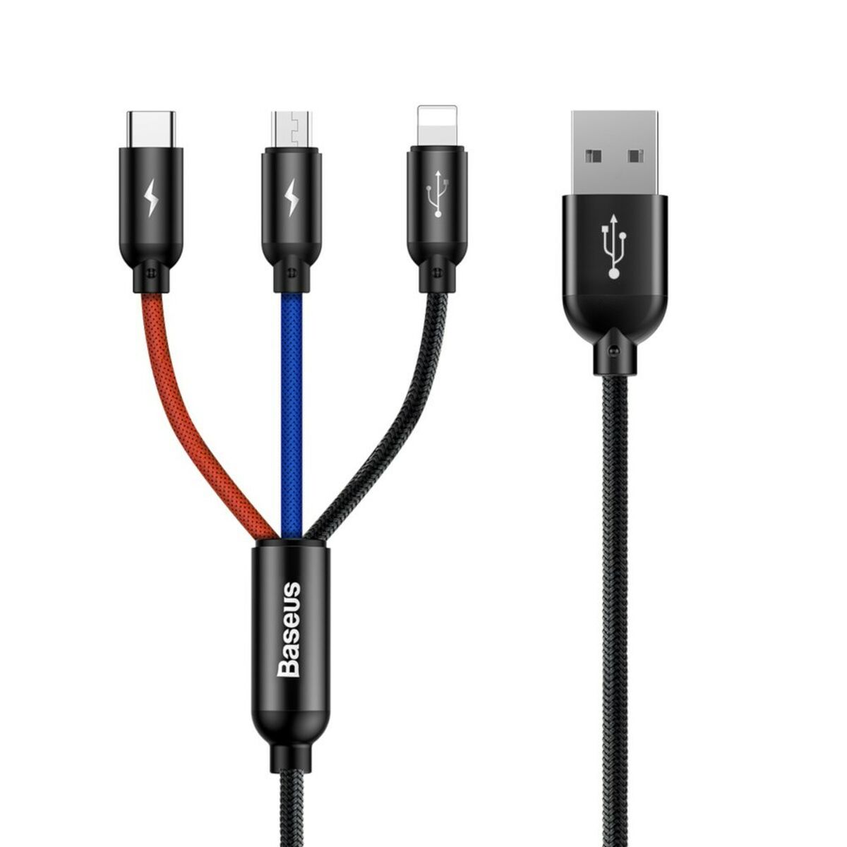 Cabo USB A para USB-C Baseus CAMLT-BSY01 1,2 m