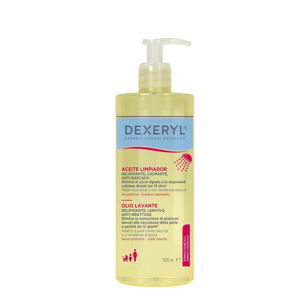 Óleo de Duche Dexeryl Dermatological Expertise 500 ml