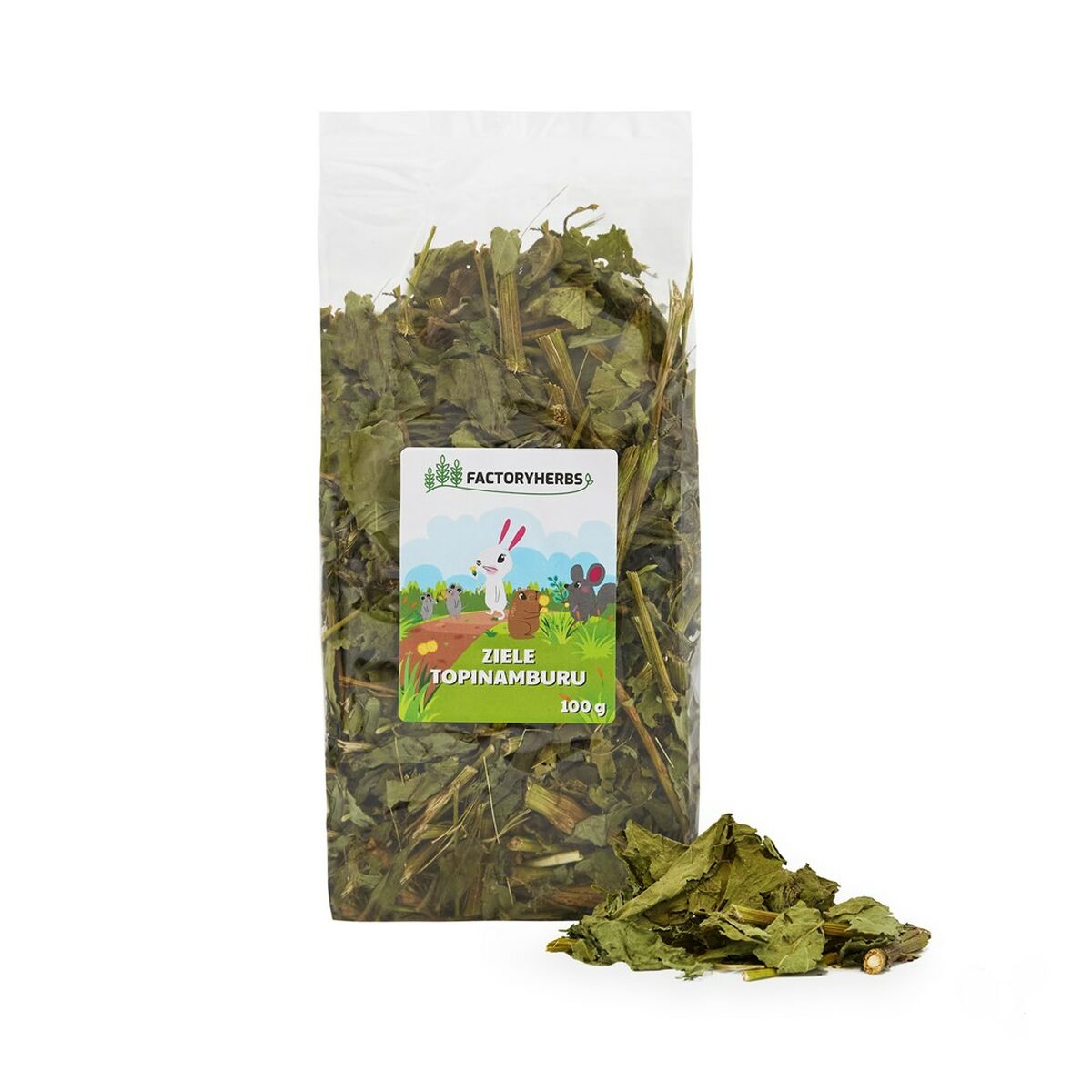 Alimento para Coelhos Factoryherbs Chinchila Tartaruga Roedores Periquito Canário Pássaros 100 g