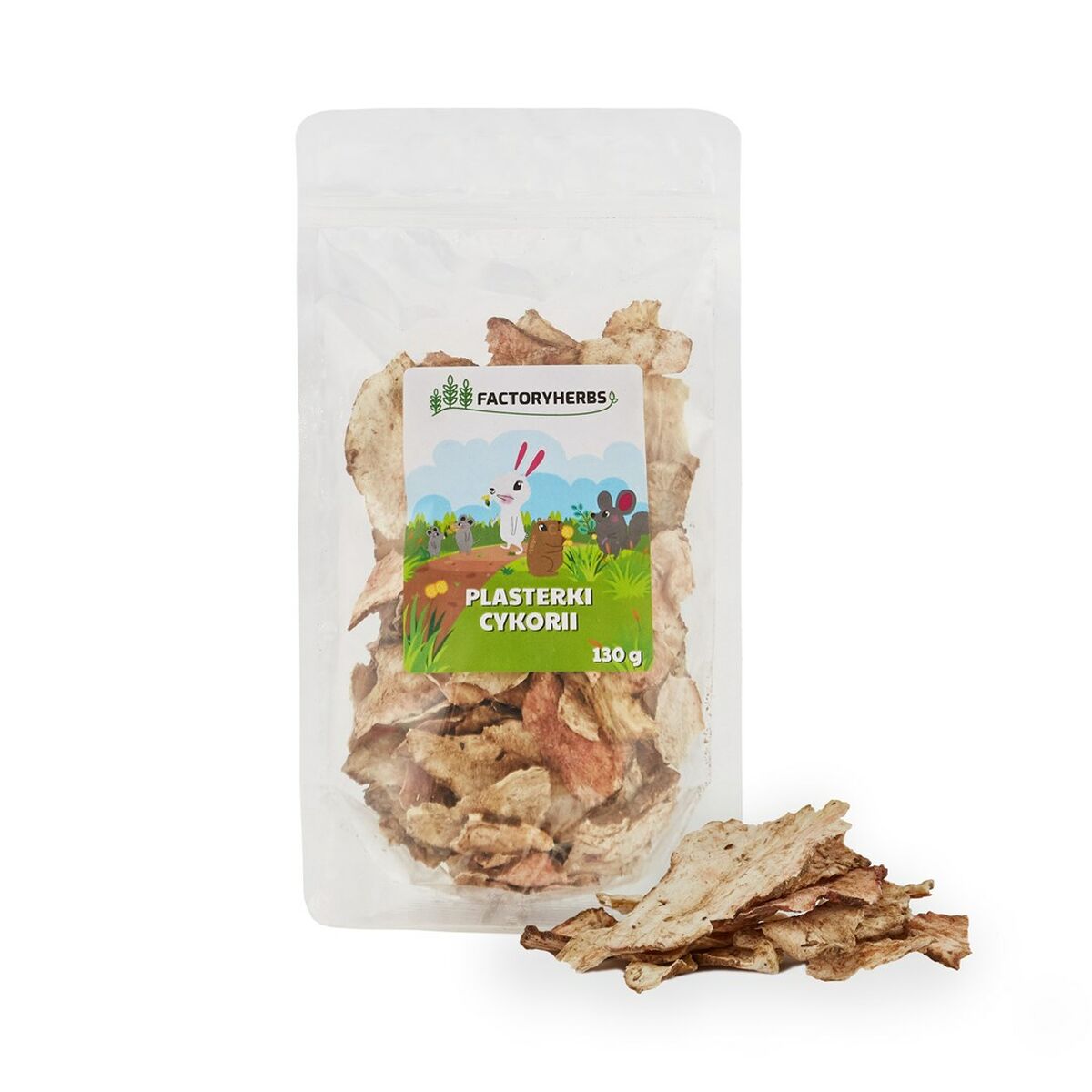 Alimento para Coelhos Factoryherbs Chicory slices Verduras Chinchila Cobaia Hamster Ratazana Rato Roedores Pássaros
