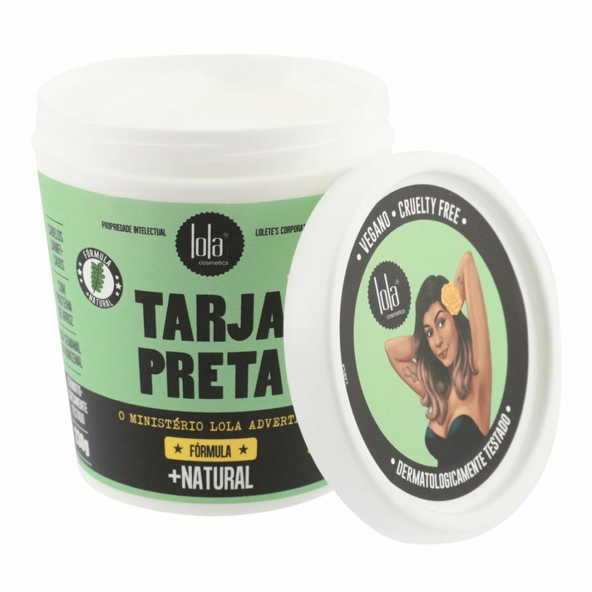 Máscara Capilar Reparadora Lola Cosmetics TARJA PRETA 230 g
