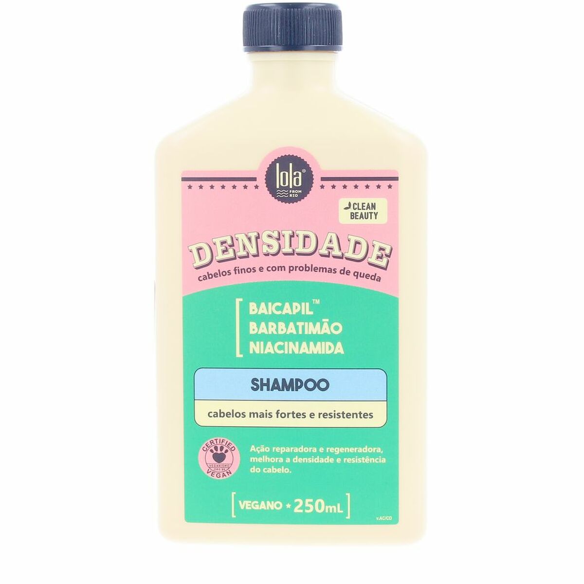 Champô Lola Cosmetics DENSIDADE 250 ml