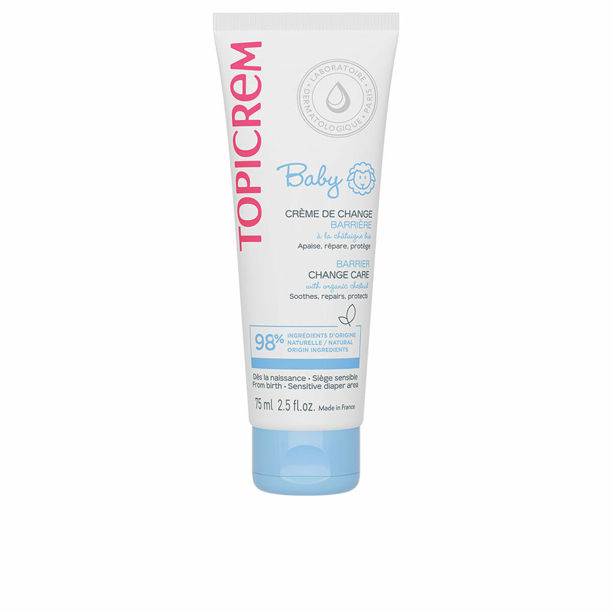Creme Protetor para a zona da Fralda Topicrem BABY 75 ml