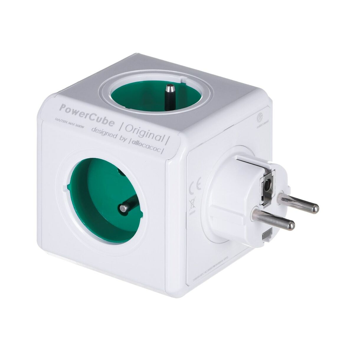 Extensão elétrica Allocacoc 2100GN/FRORPC 230 V 16 A 5 Tomadas