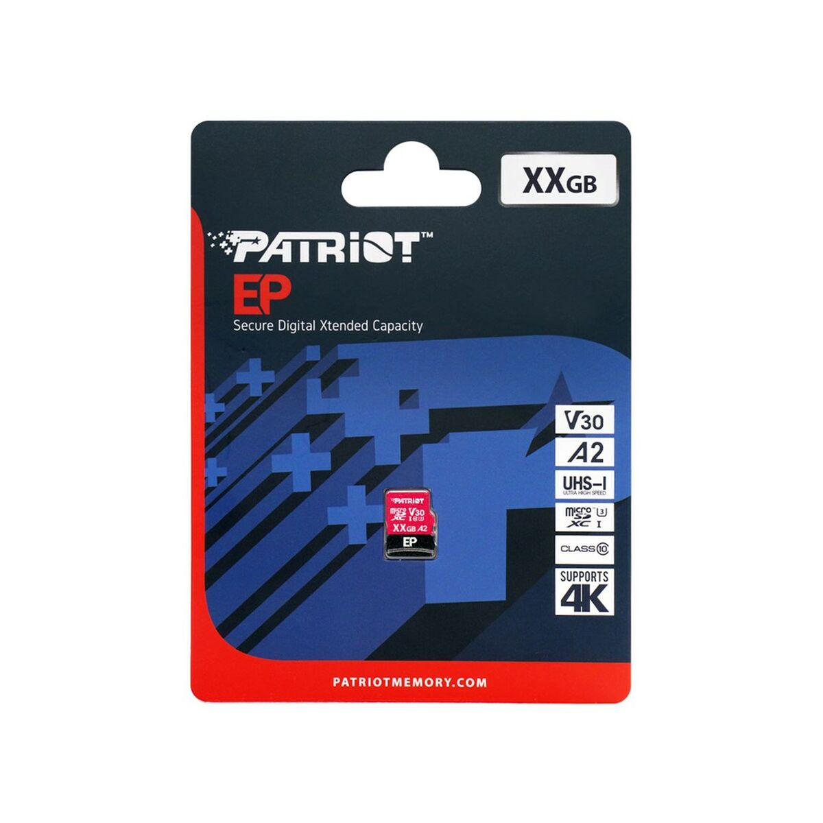 Cartão de Memória Micro SD com Adaptador Patriot Memory PEF512GEP32MCX 512
