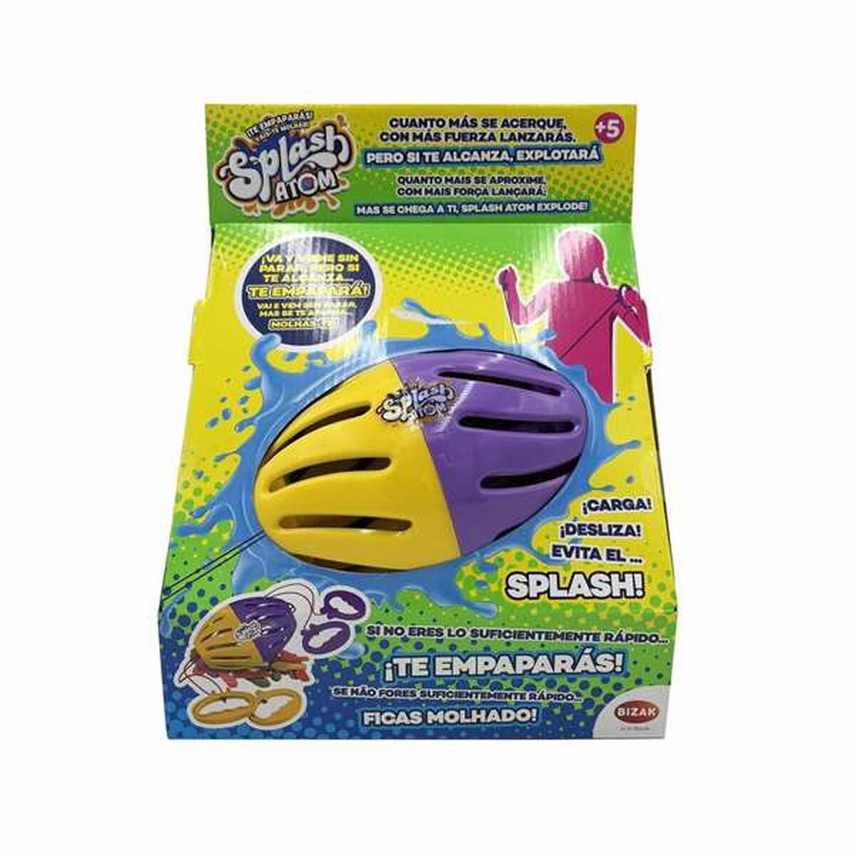 Brinquedo de Aspersão de Água Bizak Splash Plástico
