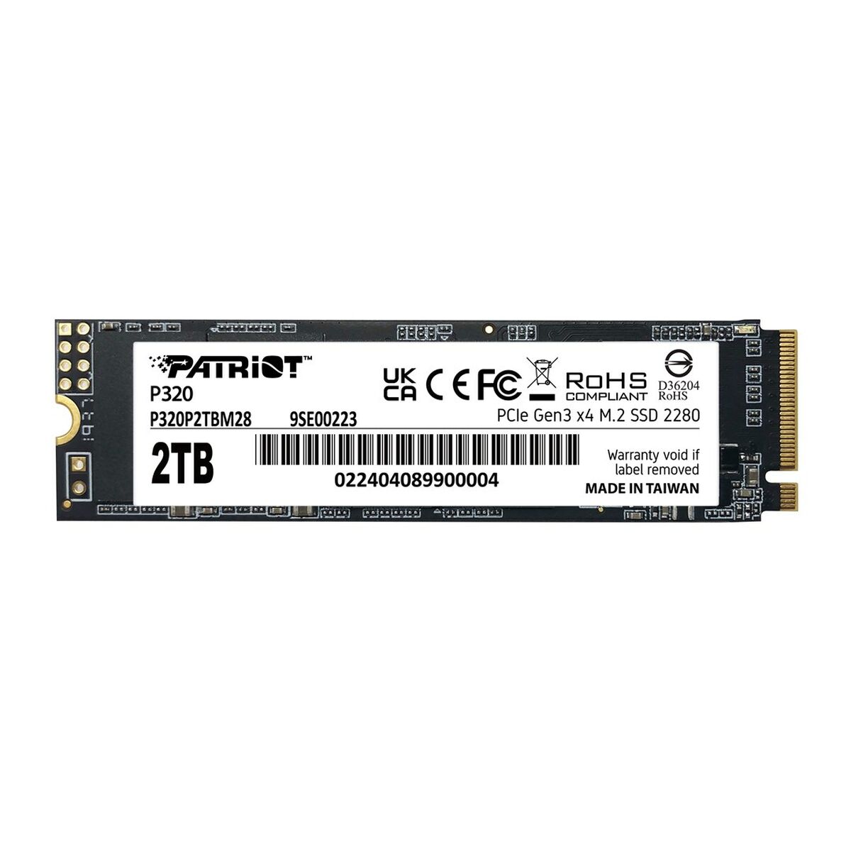 Disco Duro Patriot Memory P320P2TBM28 2 TB SSD