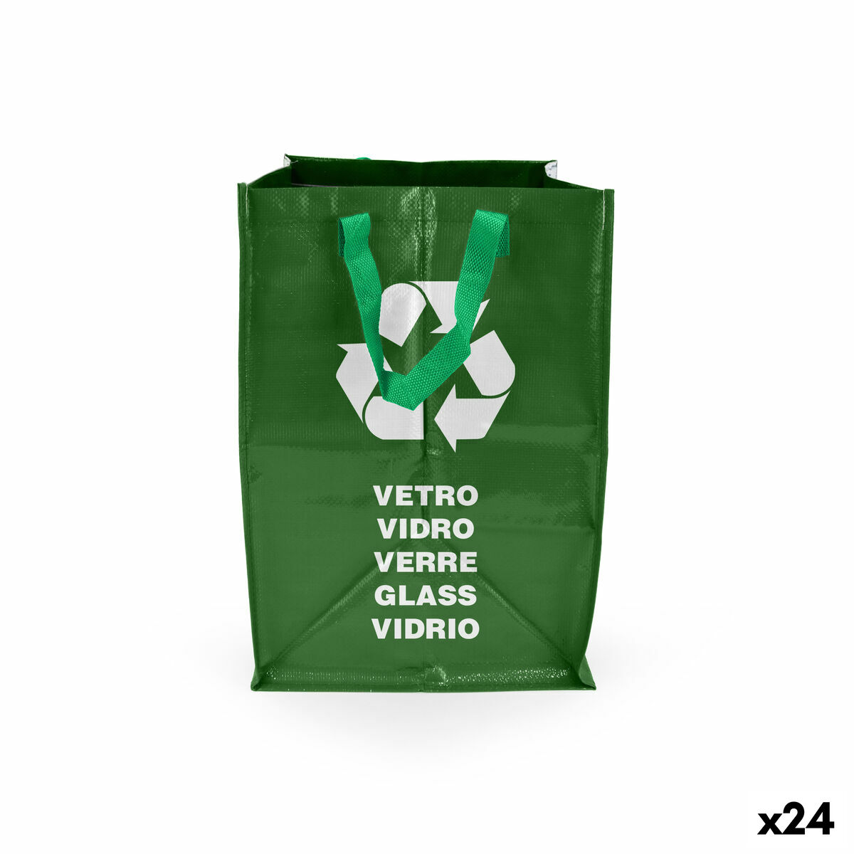 Sacos de Lixo Confortime Glass Verde Vidro 24 Unidades