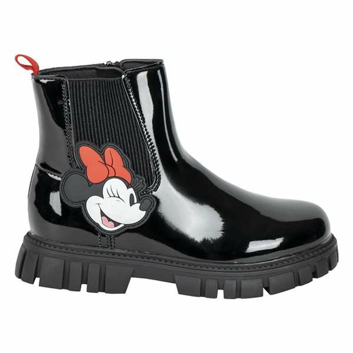 Botas Infantis Casuais Minnie Mouse Preto Botas de água 32 TPR