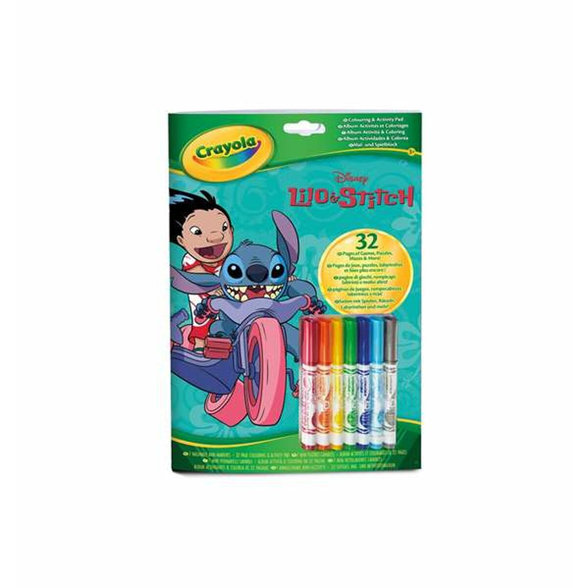 Conjunto de Desenho Crayola Lilo & Stitch