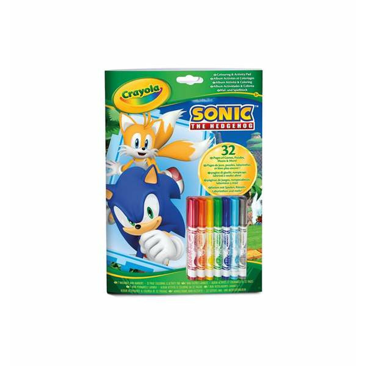 Conjunto de Desenho Sonic