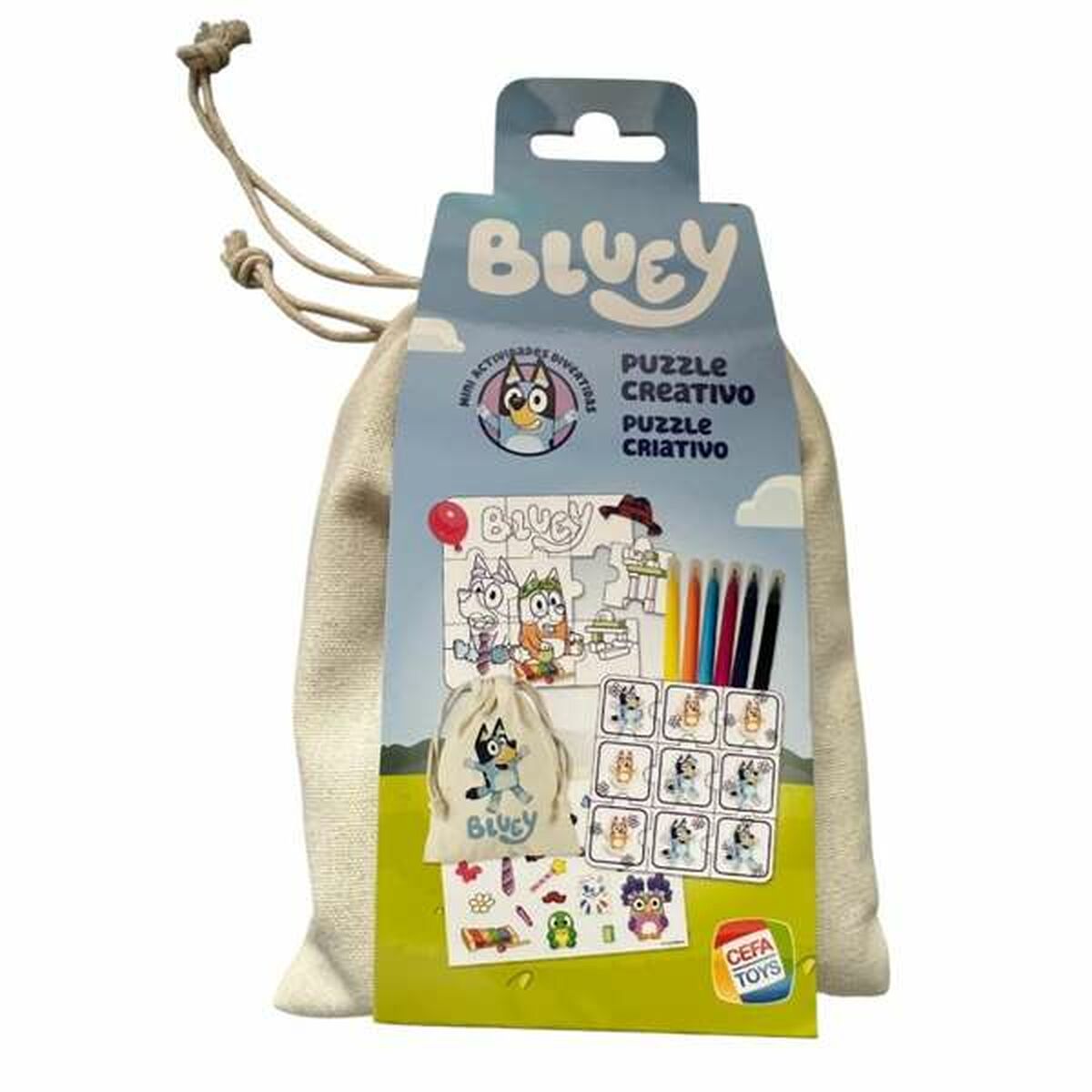 Conjunto de Desenho Bluey