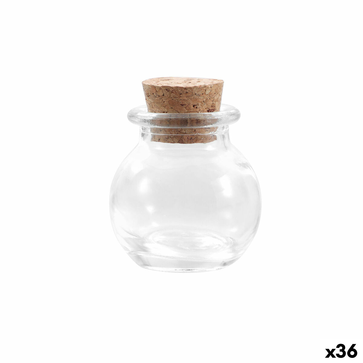 Frasco de Vidro La Mediterránea (36 Unidades)