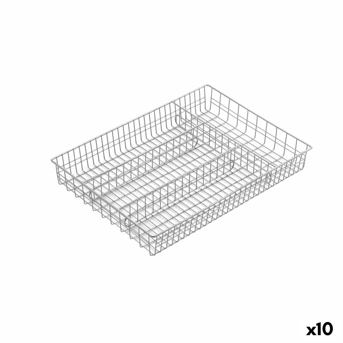 Organizador de Talheres Confortime 36 x 26 x 4,5 cm (10 Unidades)