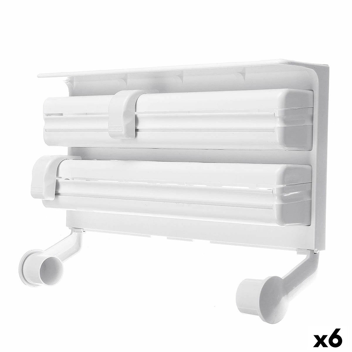Porta-Rolos de Cozinha Confortime 37 x 8,5 x 25 cm (6 Unidades)