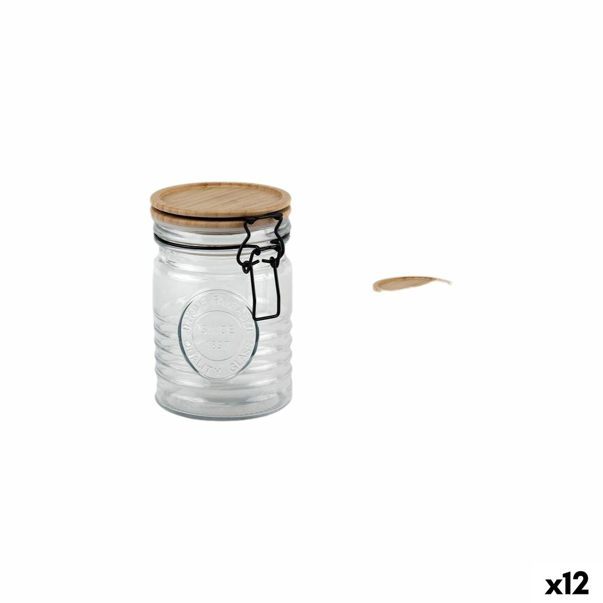 Frasco de Vidro La Mediterránea ACACIA 0.7 L (12 Unidades)