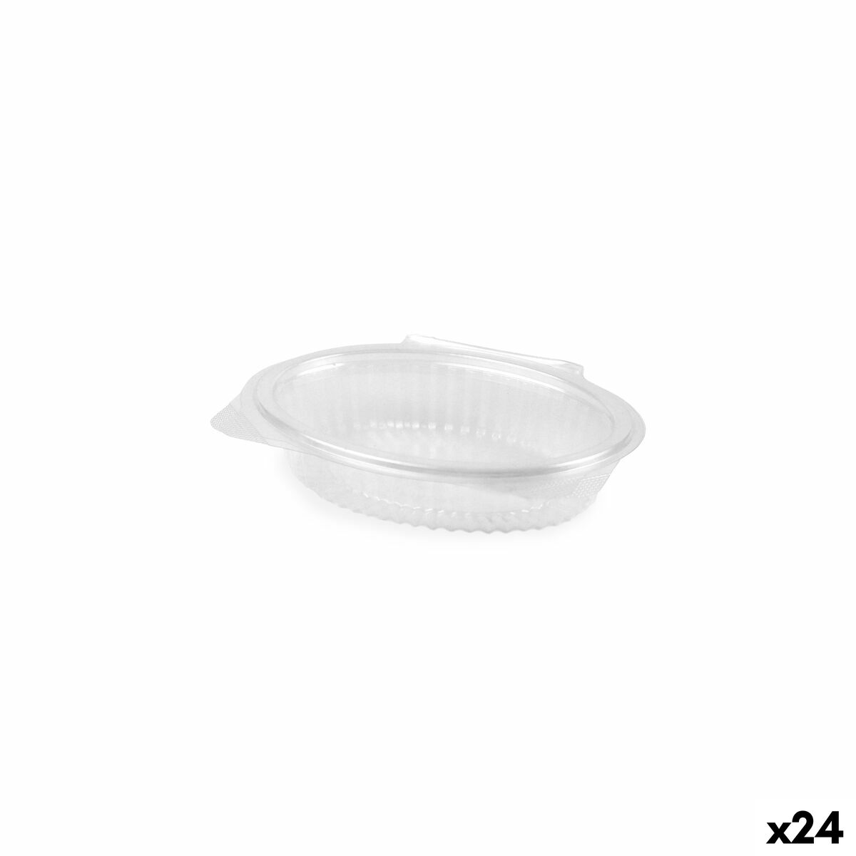 Tabuleiros para alimentos reutilizáveis Algon OPS 150 ml 14,6 x 11,3 x 3 cm (6 Peças) (24 Unidades)