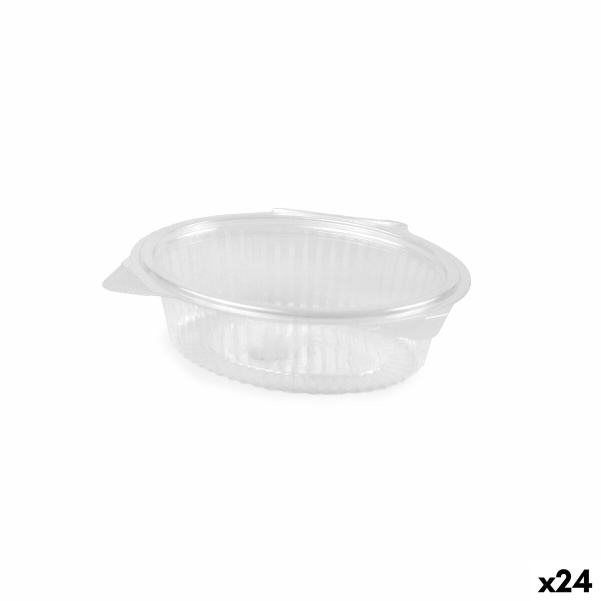 Tabuleiros para alimentos reutilizáveis Algon OPS 375 ml 16 x 12,7 x 4,7 cm (4 Peças) (24 Unidades)