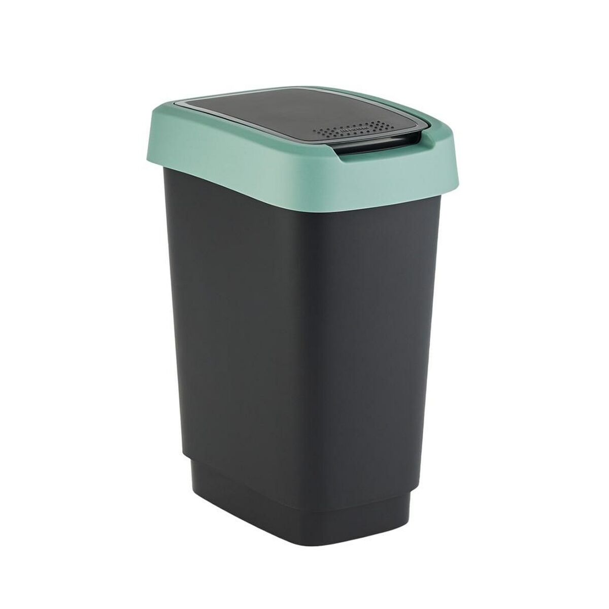 Caixote do lixo Rotho Twist Green Verde Plástico 25 L