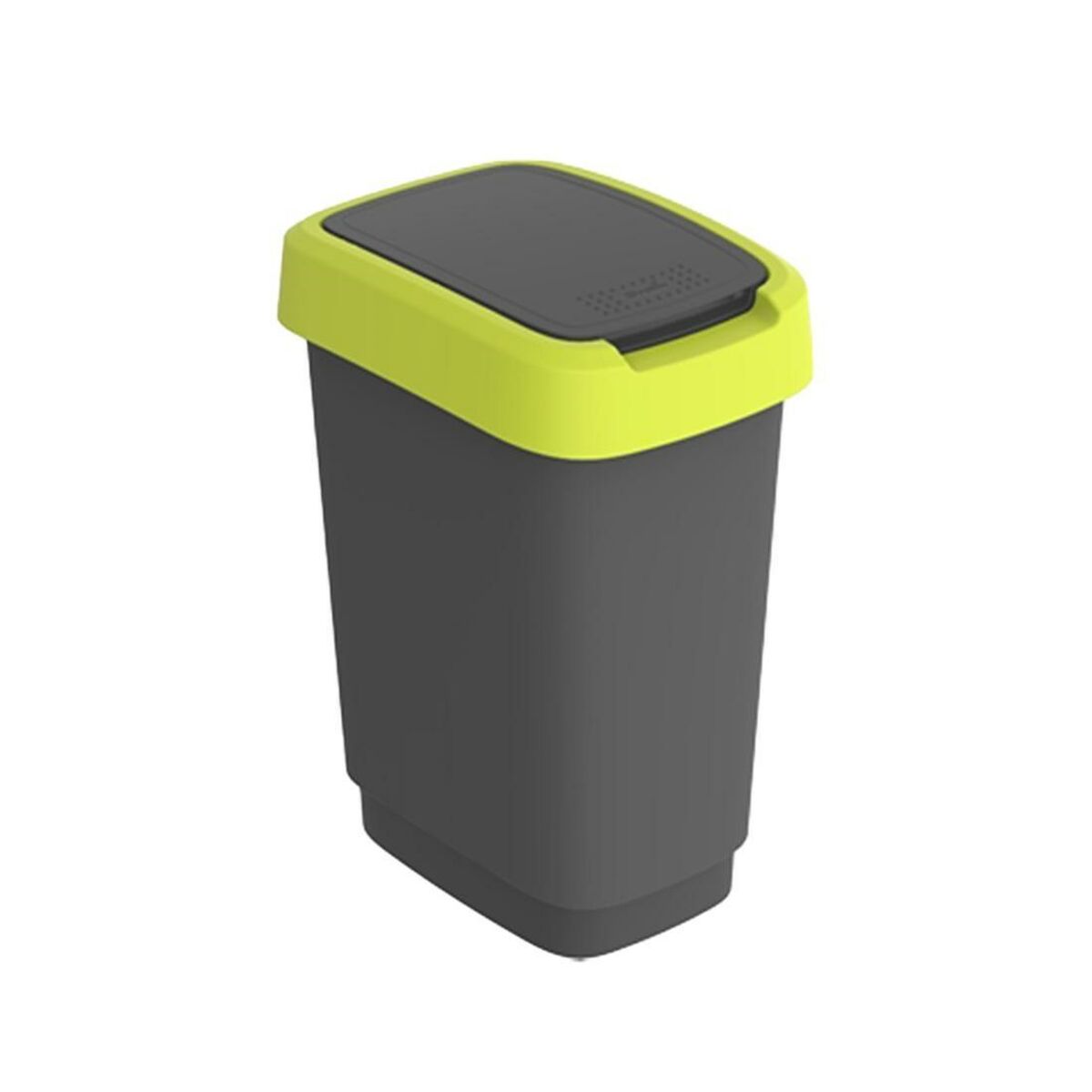 Caixote do lixo Rotho Twist Lime Plástico 50 L