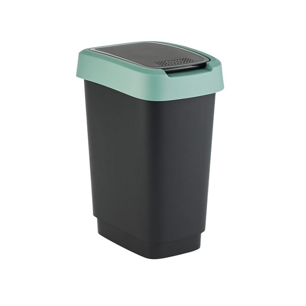 Caixote do lixo Rotho Twist Green Verde Plástico 10 L