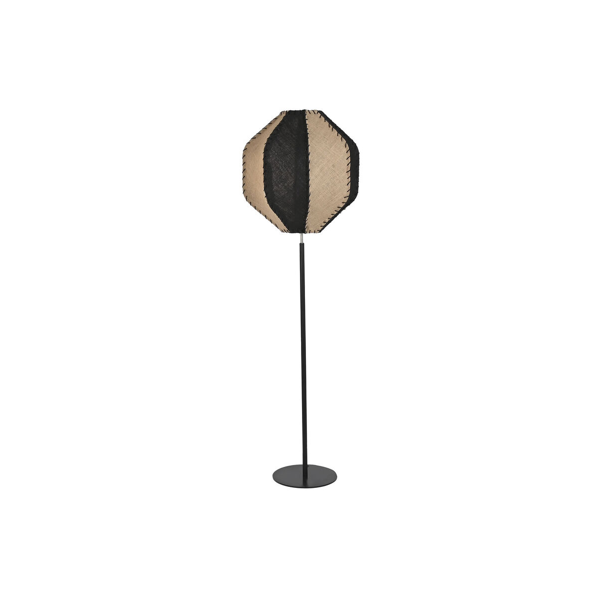 Luminária de chão Home ESPRIT Preto Duas cores 25 W 230 V 50 x 50 x 165 cm