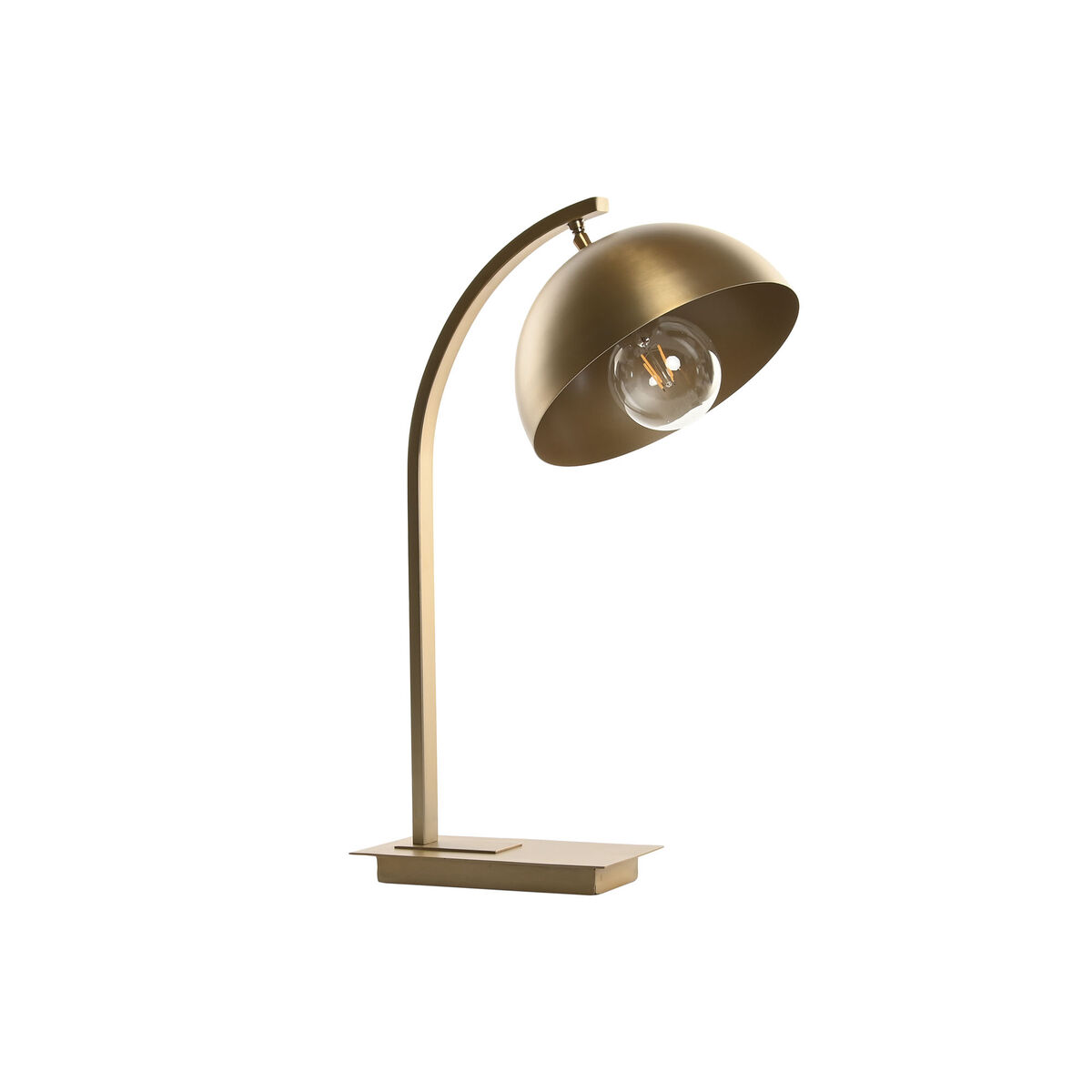 Lâmpada de mesa Home ESPRIT Dourado 50 W 220 V