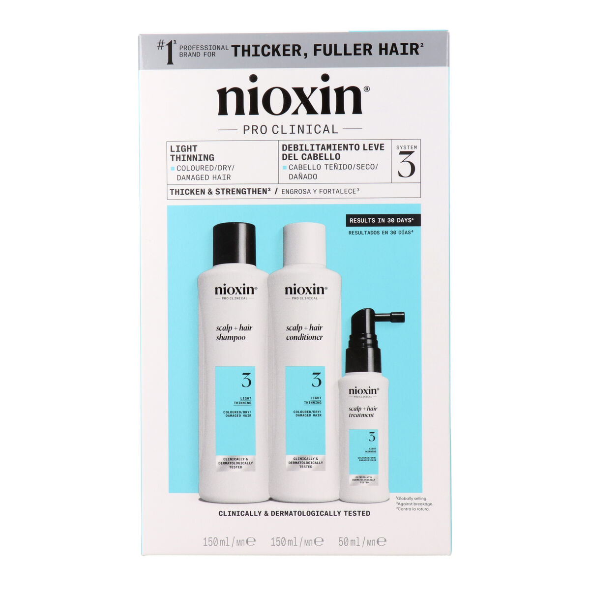 Tratamento Capilar Reconstrutor Wella Nioxin Trial