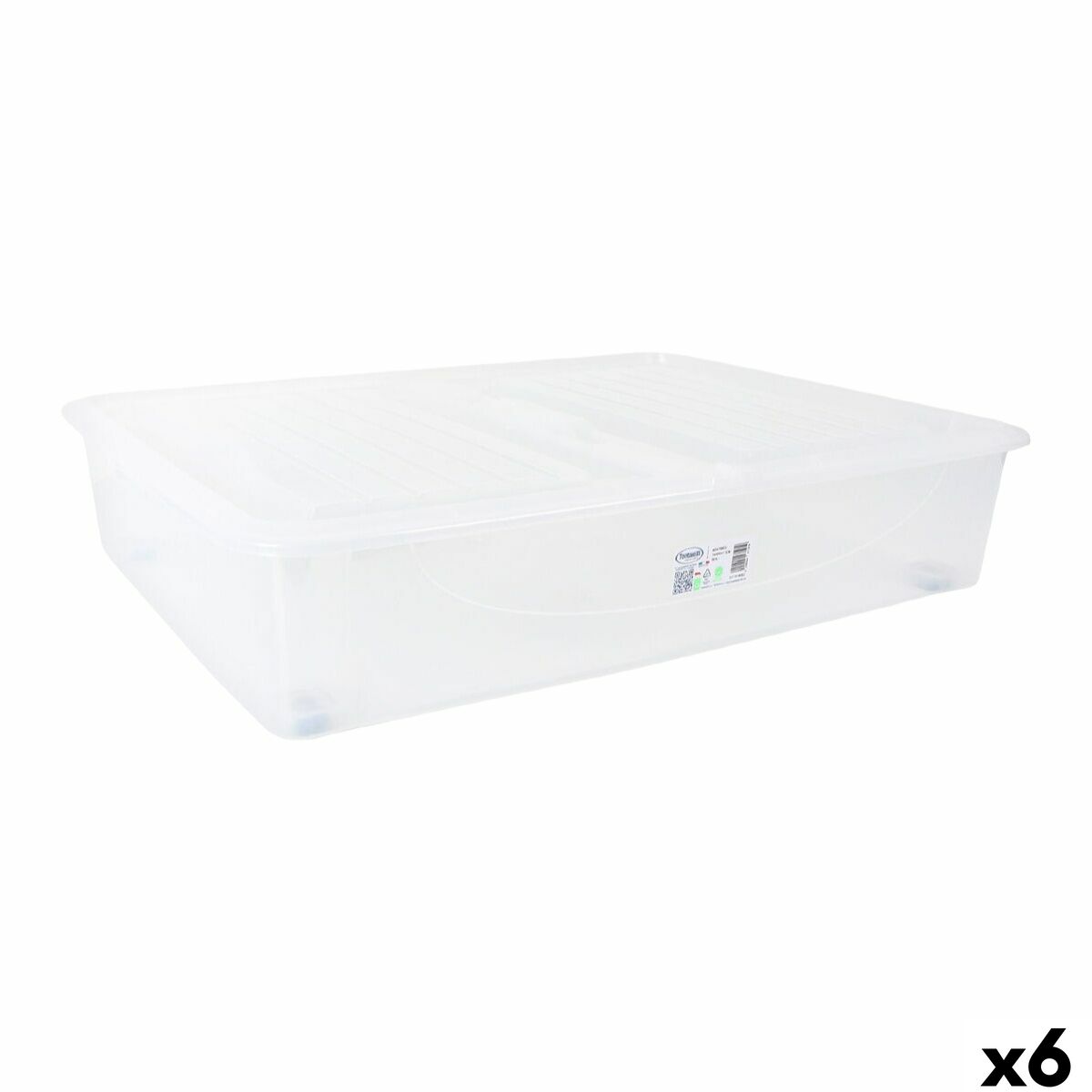 Caixa de Armazenagem Tontarelli 79 x 59 x 17 cm (6 Unidades)