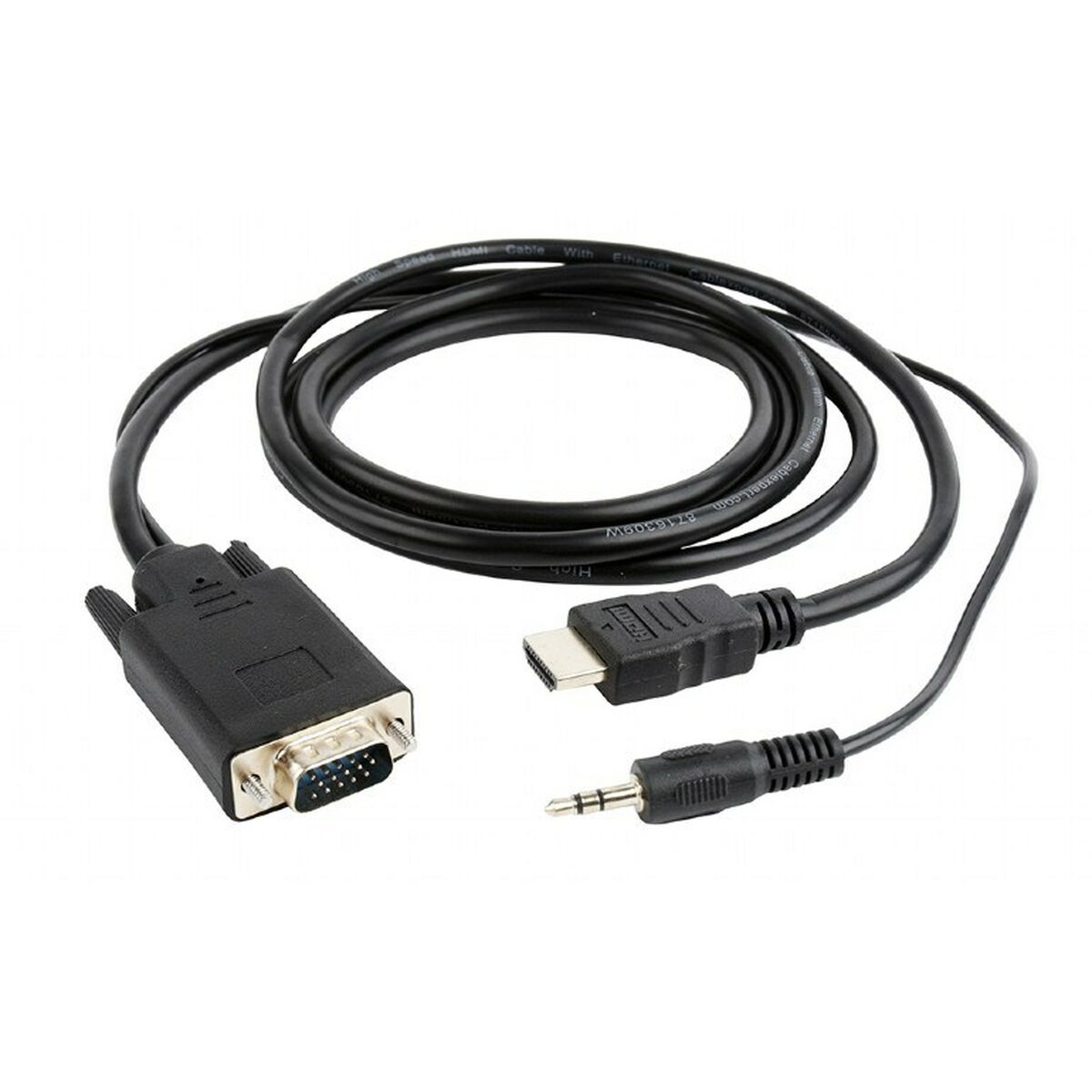 Adaptador HDMI para VGA GEMBIRD CC-DP-HDMI-5M Preto 5 m