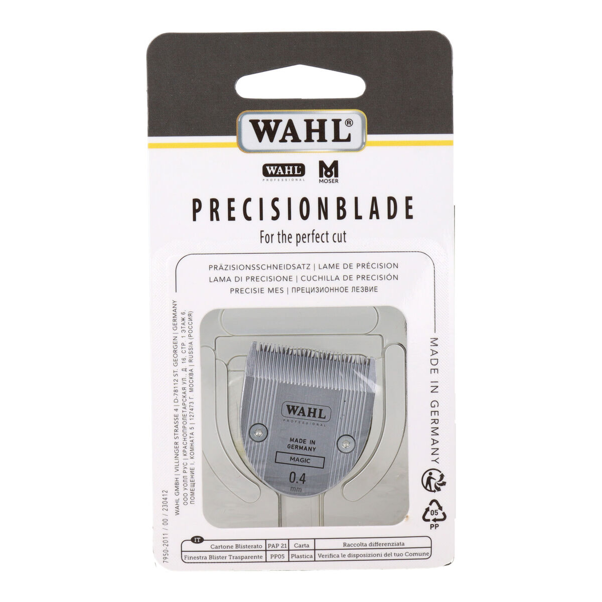 Pente Corta Cabelos Wahl Magic Precision 1590-7505