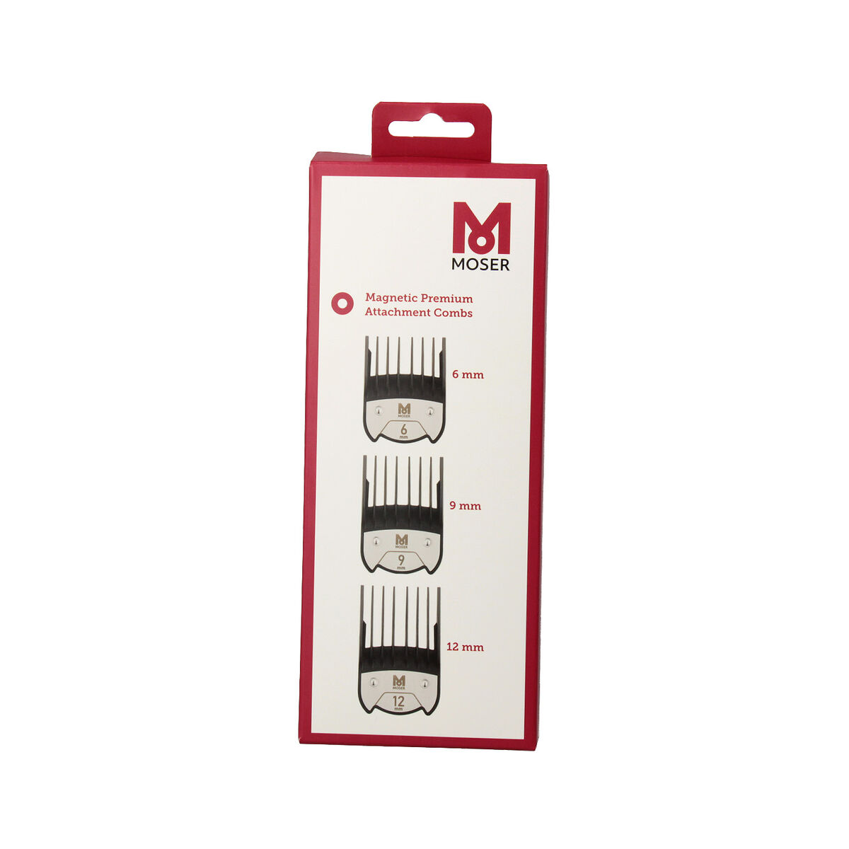 Pente Corta Cabelos Moser Magnetic Premium 1801-7000 (6 Unidades)