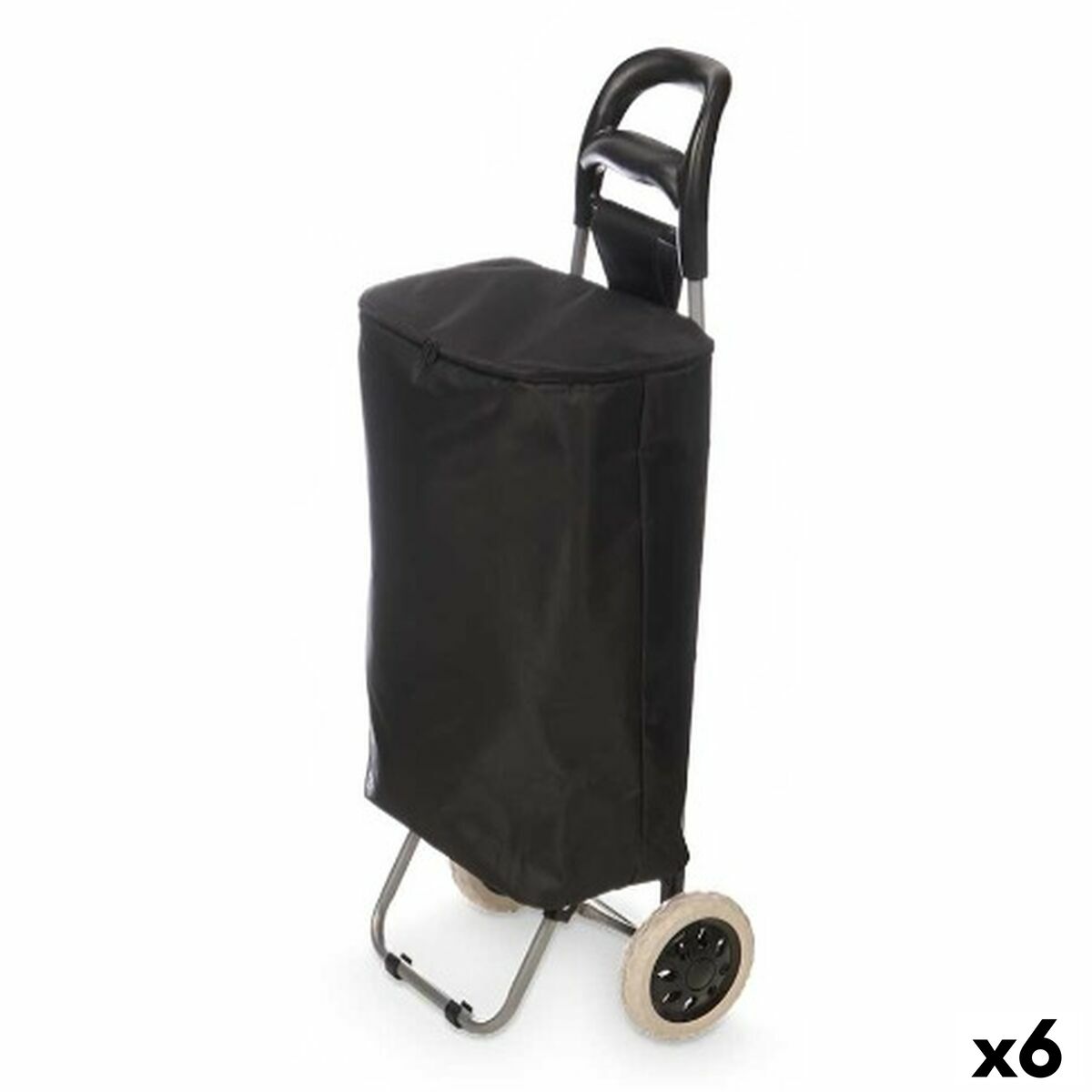 Carro de Compras Kinvara Preto 32 L 94 x 9 x 34,5 cm (6 Unidades)