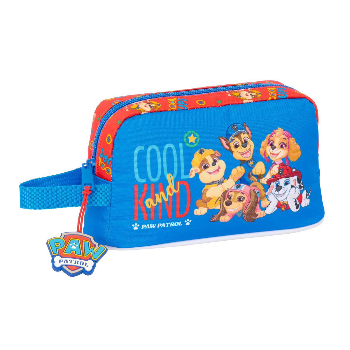 Porta-merendas Térmico The Paw Patrol Cool Azul Vermelho 21,5 x 12 x 6,5 cm