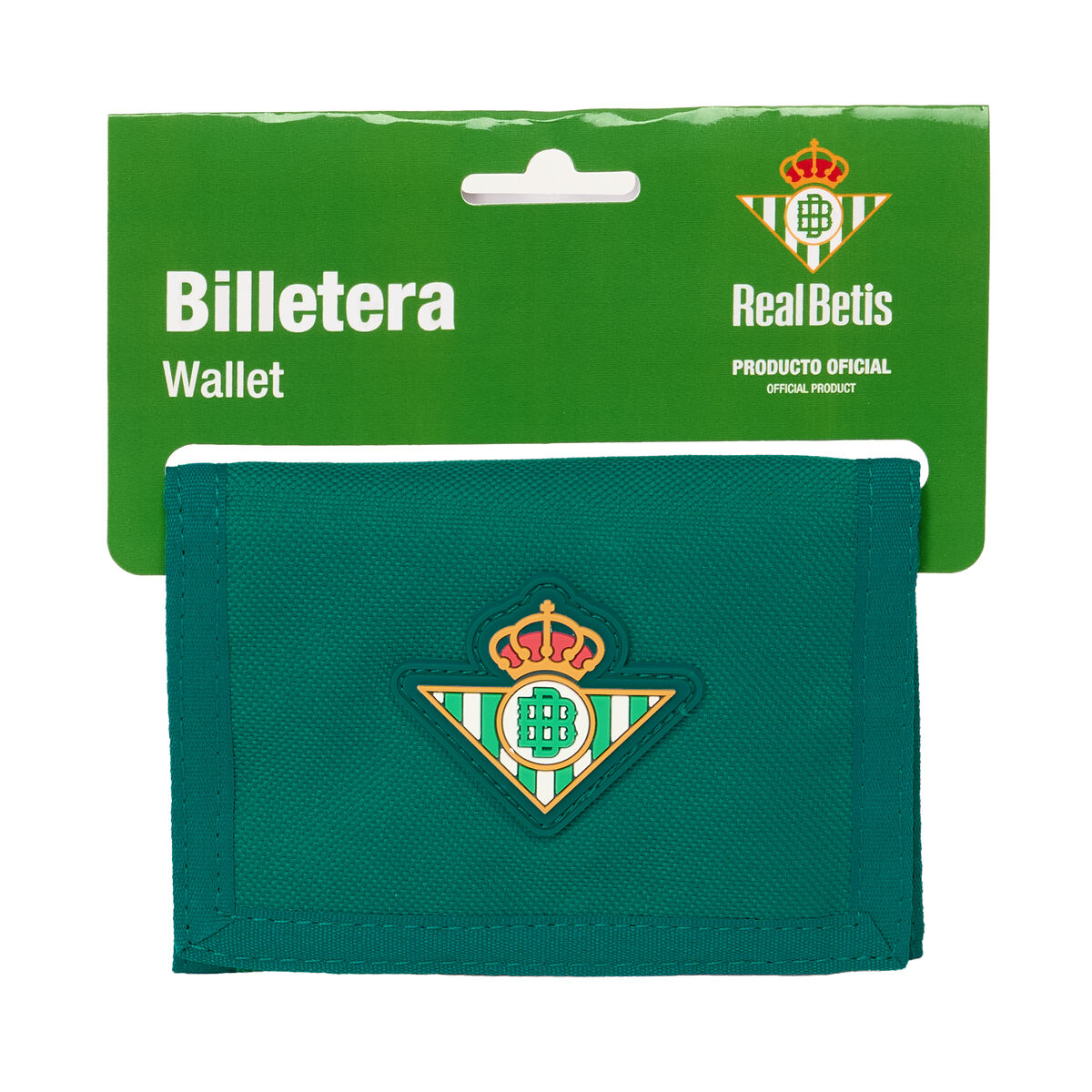 Carteira Real Betis Balompié Verde Verde Turquesa 12,5 x 9,5 x 1 cm