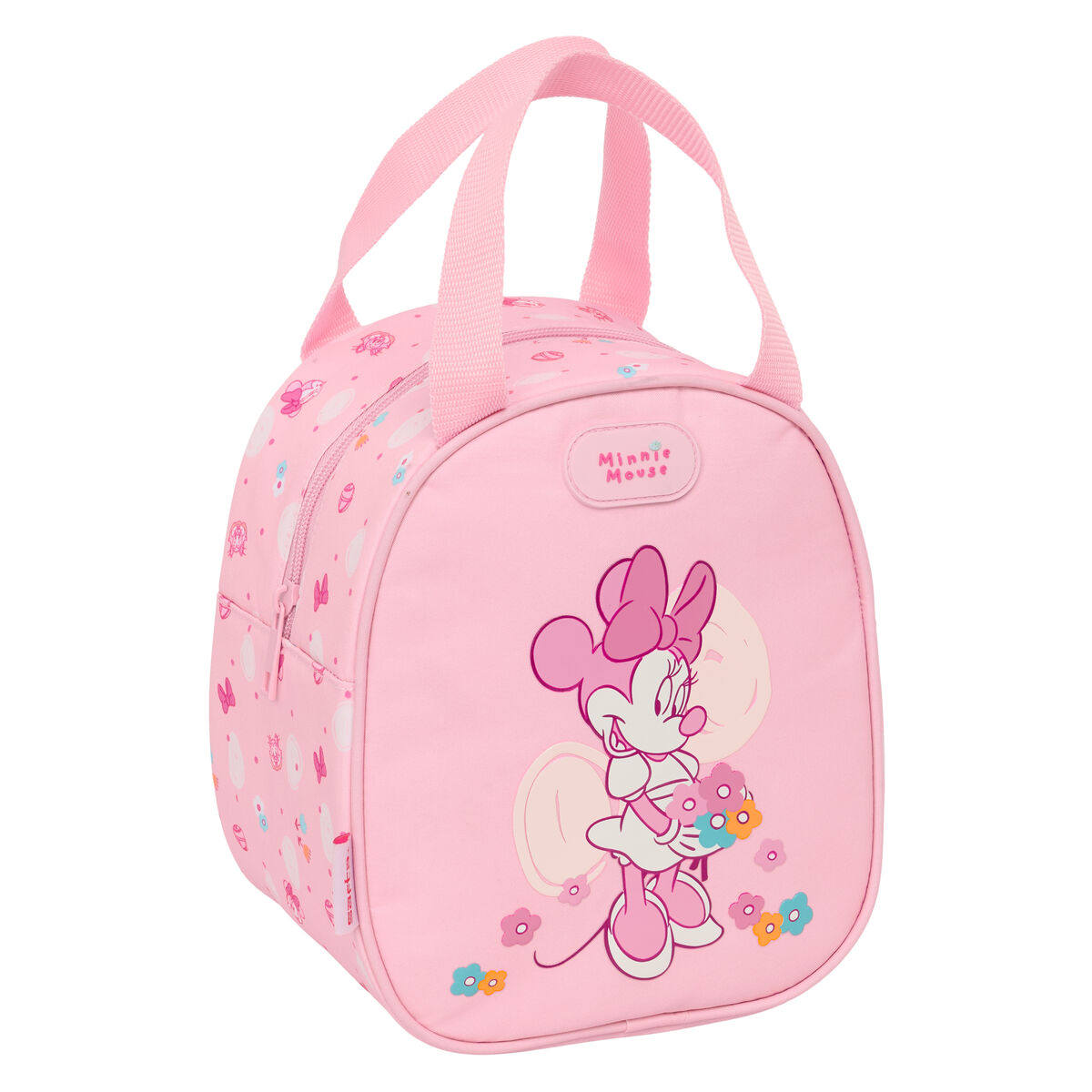 Porta-merendas Térmico Minnie Mouse Baby Cor de Rosa 19 x 22 x 14 cm