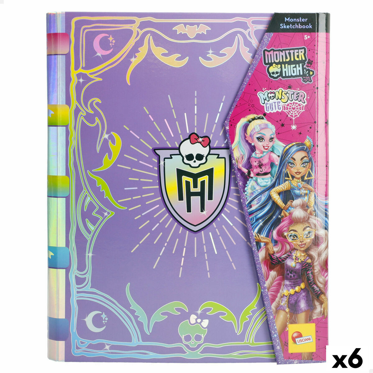 Conjunto de Desenho Monster High (6 Unidades)