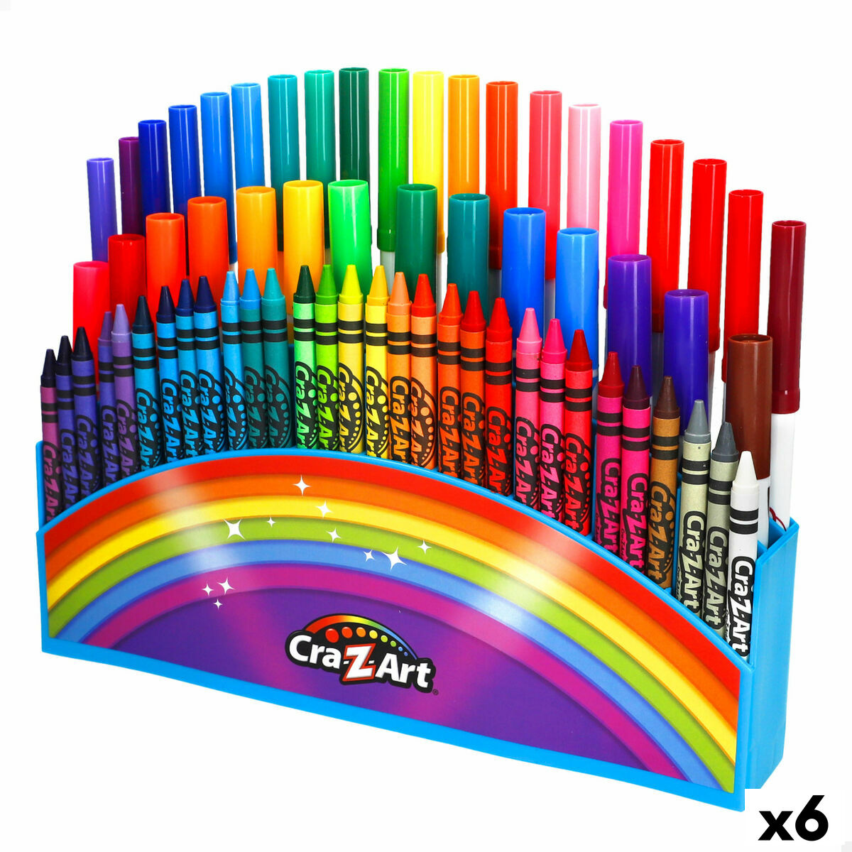 Conjunto de Desenho Cra-Z-Art (6 Unidades)