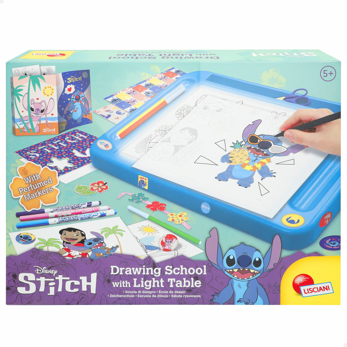 Conjunto de Desenho Stitch (6 Unidades)