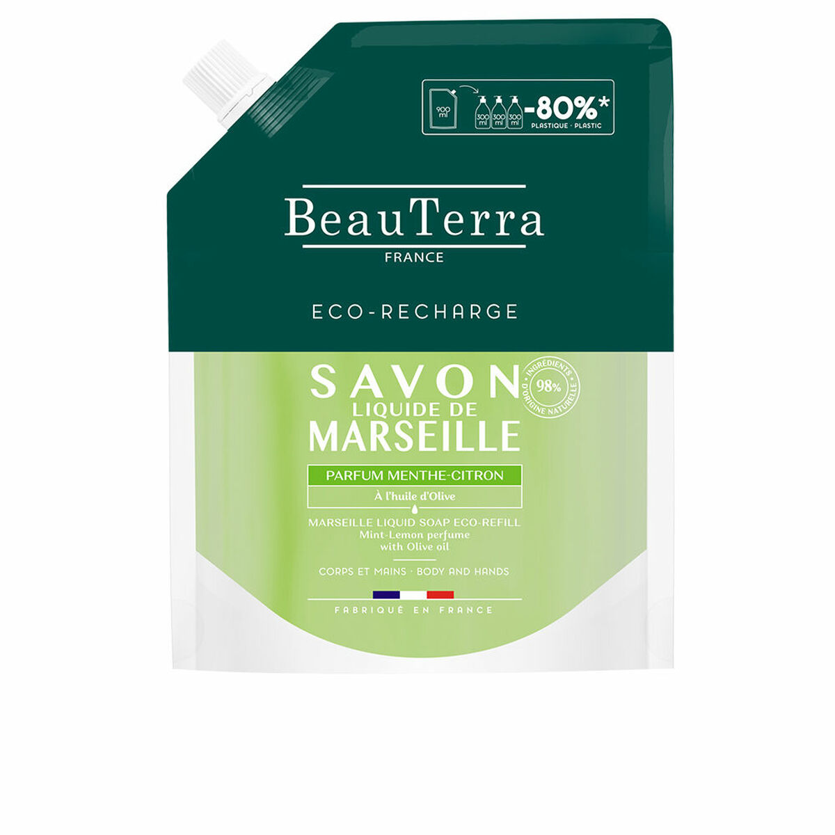 Gel de Banho Beauterra MARSEILLE 900 ml