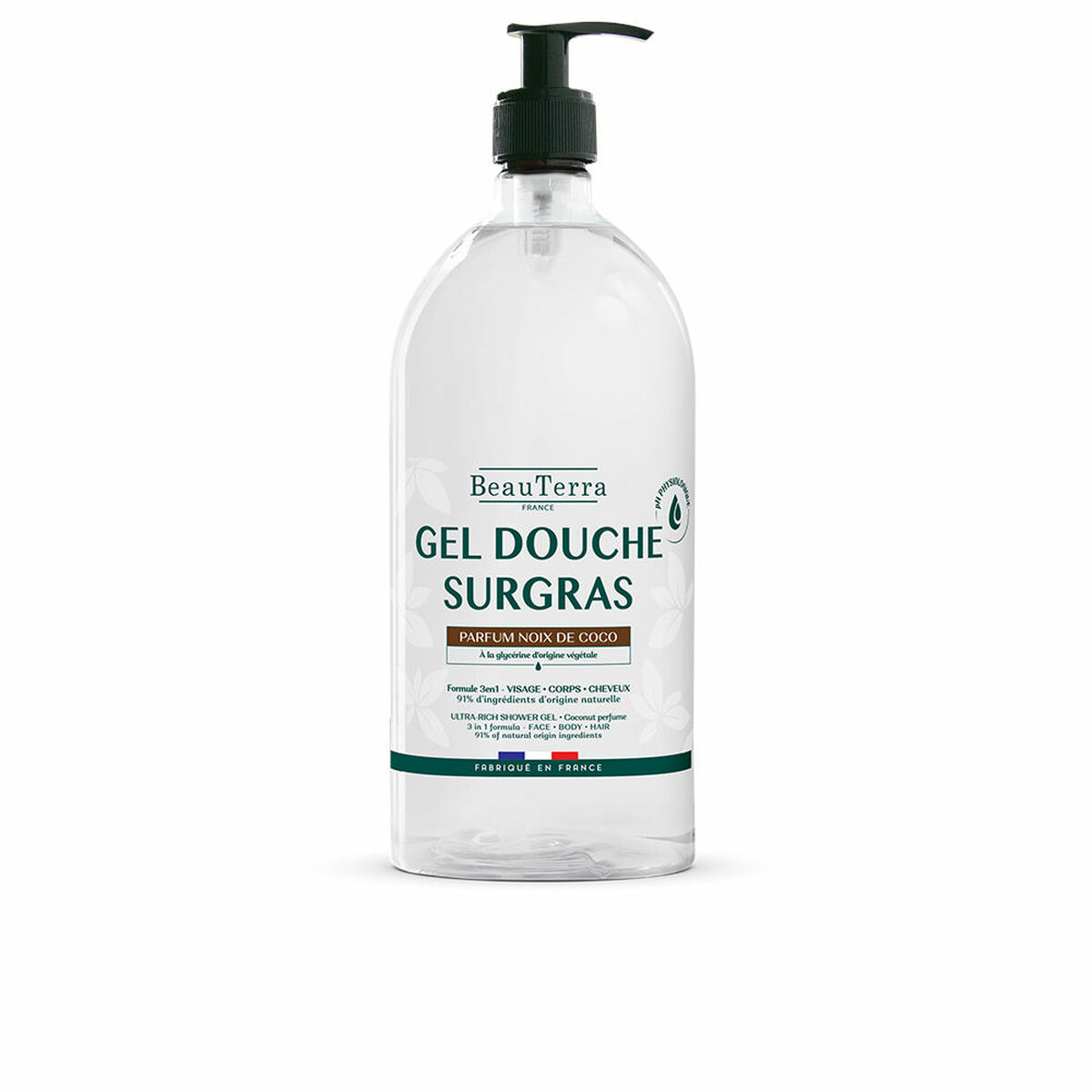 Gel de duche Beauterra GELES DE DUCHA SOBREGRASOS 1 L