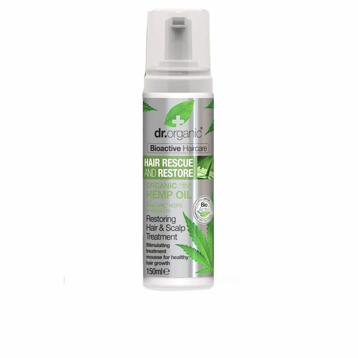 Tratamento Antiqueda Dr.Organic RESCUE & RESTORE 150 ml
