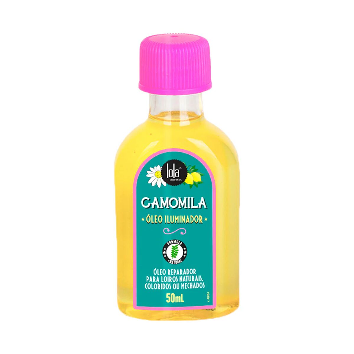 Condicionador Nutritivo Lola Cosmetics Camomila Óleo Iluminador 50 ml