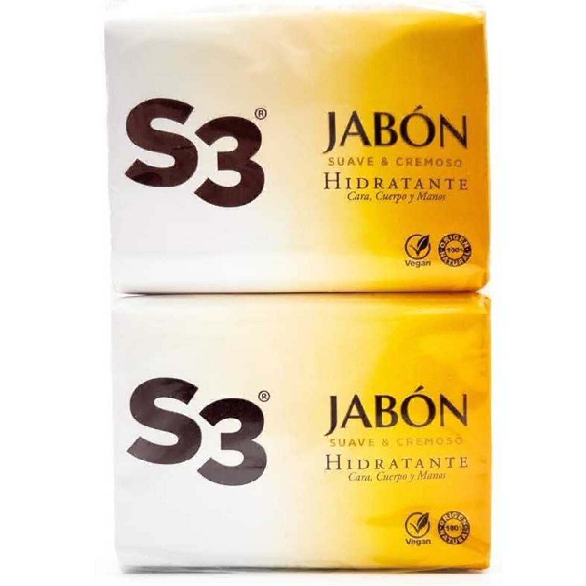 Barra de Sabão S3 125 g 2 Unidades