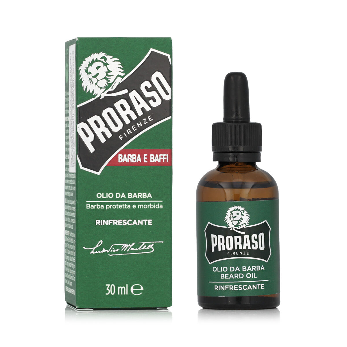 Óleo para a Barba Proraso Beard Oil Refresh 30 ml Refrescante